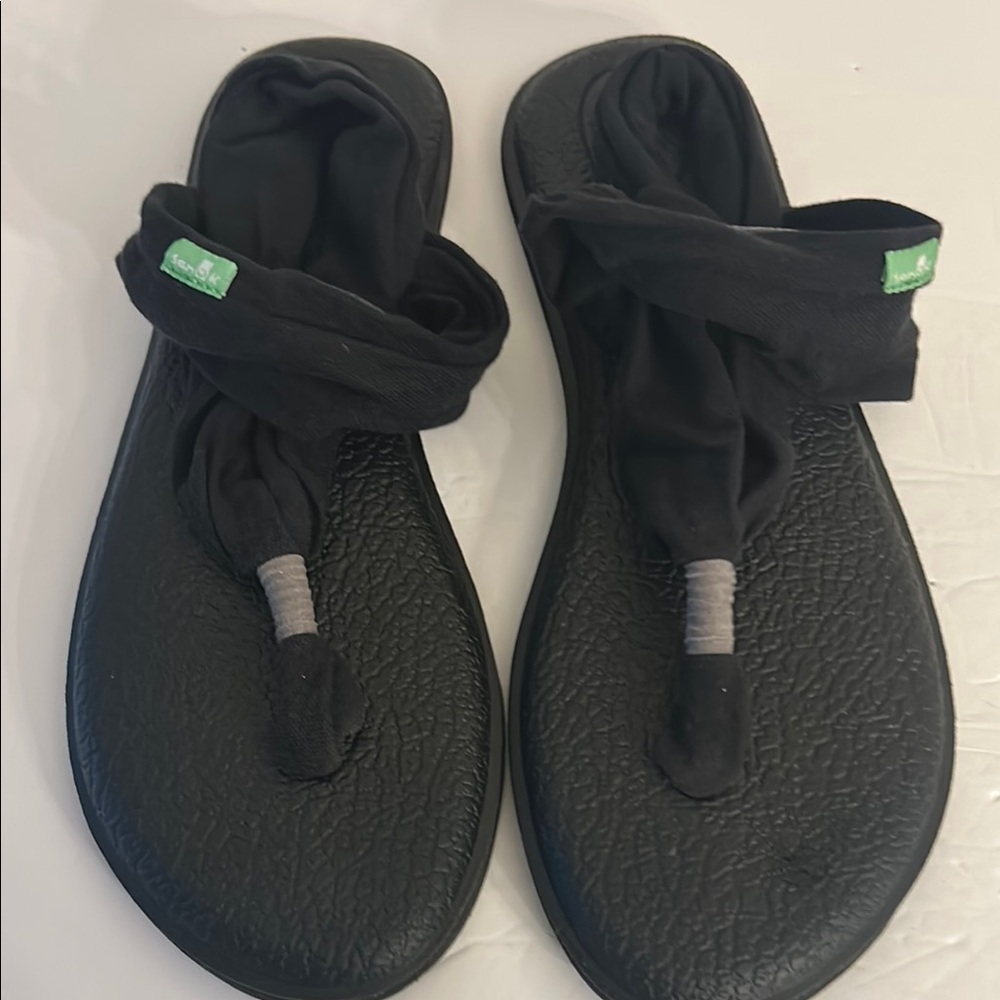 Sanduk Women’s Black Strap  Sandals